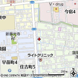 岐阜県大垣市鶴見町182周辺の地図