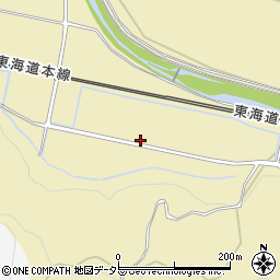 滋賀県米原市村木1447-2周辺の地図