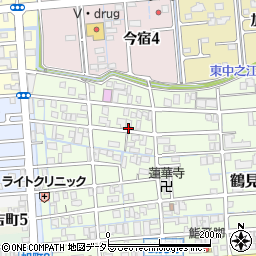 岐阜県大垣市鶴見町166周辺の地図