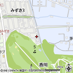 神奈川県茅ヶ崎市みずき3丁目4-17周辺の地図
