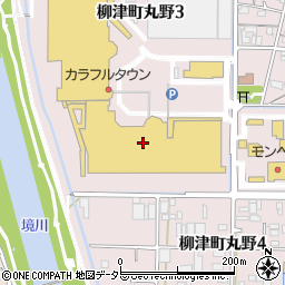 岐阜トヨタ自動車レインボーモール店周辺の地図