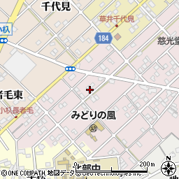愛知県江南市慈光堂町南15周辺の地図