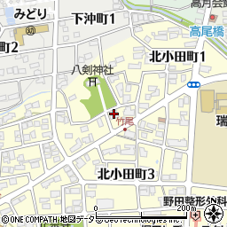 有限会社小田水道工業周辺の地図
