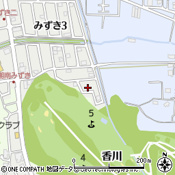 神奈川県茅ヶ崎市みずき3丁目4-27周辺の地図