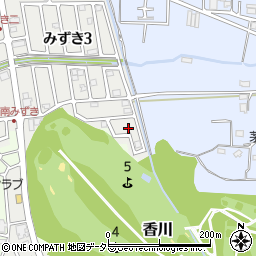 神奈川県茅ヶ崎市みずき3丁目4-26周辺の地図
