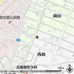 愛知県江南市和田町西島24-1周辺の地図
