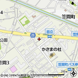 ジャパンビル笠間Ｎｏ．５周辺の地図