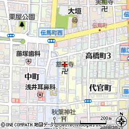 岐阜県大垣市東長町11周辺の地図