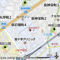 清美堂周辺の地図
