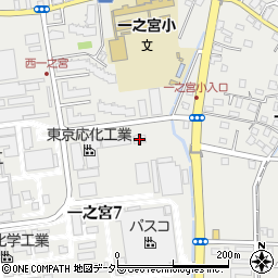東京応化相模寮社宅周辺の地図