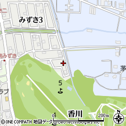 神奈川県茅ヶ崎市みずき3丁目4-16周辺の地図