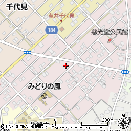 愛知県江南市慈光堂町周辺の地図