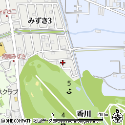 神奈川県茅ヶ崎市みずき3丁目4-10周辺の地図