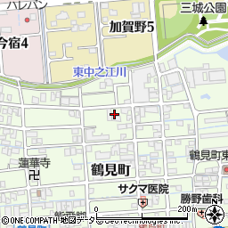 岐阜県大垣市鶴見町21周辺の地図