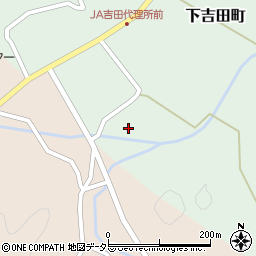 島根県安来市下吉田町269周辺の地図