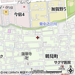 岐阜県大垣市鶴見町26周辺の地図