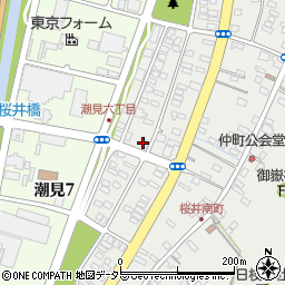 株式会社太宝商店　木更津支店周辺の地図