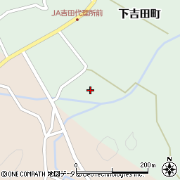 島根県安来市下吉田町258周辺の地図