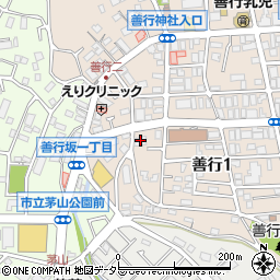 クリオ藤沢善行壱番館周辺の地図