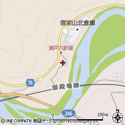 神奈川県足柄上郡山北町都夫良野228周辺の地図
