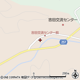 島根県安来市上吉田町683周辺の地図