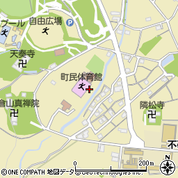朝倉運動公園トイレ周辺の地図