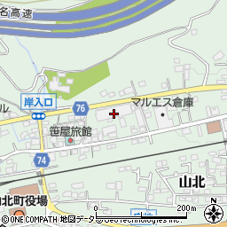 神奈川柑橘果工周辺の地図