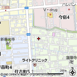 岐阜県大垣市鶴見町153周辺の地図