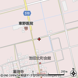 滋賀県長浜市加田町2121周辺の地図