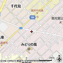愛知県江南市慈光堂町南17周辺の地図