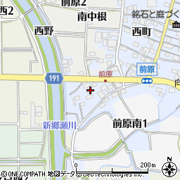 愛知県犬山市前原東野畔65周辺の地図
