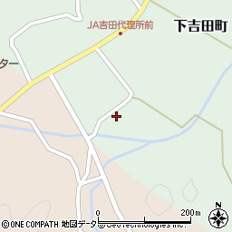 島根県安来市下吉田町270周辺の地図