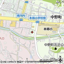 神奈川県横浜市栄区中野町4-15周辺の地図