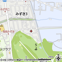 神奈川県茅ヶ崎市みずき3丁目5周辺の地図