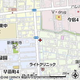 岐阜県大垣市鶴見町156周辺の地図