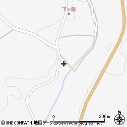 岐阜県恵那市山岡町久保原1083周辺の地図