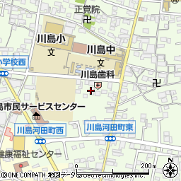 川島歯科医院周辺の地図