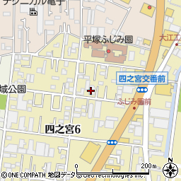 愛光電気株式会社　平塚営業所周辺の地図