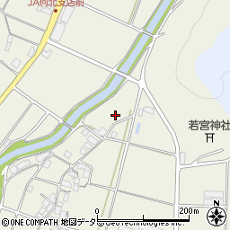 京都府綾部市志賀郷町梅ケ嶋周辺の地図