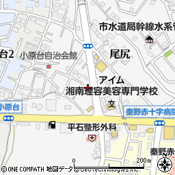 神奈川県秦野市尾尻533-8周辺の地図