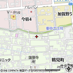 岐阜県大垣市鶴見町3周辺の地図