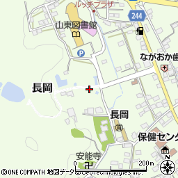 滋賀県米原市長岡周辺の地図