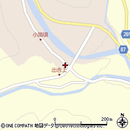 兵庫県養父市小路頃23周辺の地図