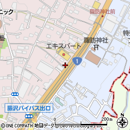 リパーク戸塚東俣野町駐車場周辺の地図