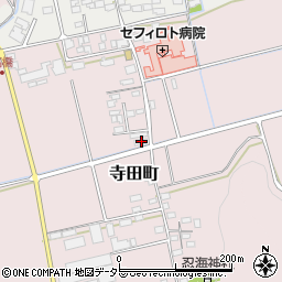 滋賀県長浜市寺田町80周辺の地図