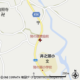静岡県富士宮市猪之頭466-3周辺の地図