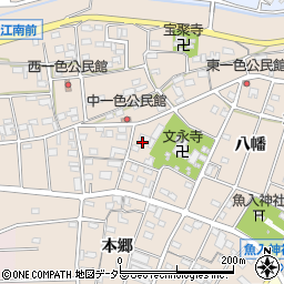 愛知県江南市小杁町寺ノ内周辺の地図