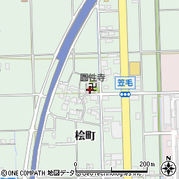 円性寺周辺の地図