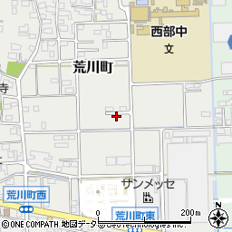 岐阜県大垣市荒川町324-8周辺の地図