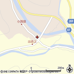 兵庫県養父市小路頃30周辺の地図